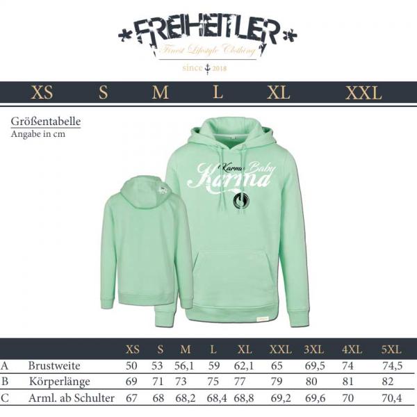 Karma Hoodie Mint Unisex