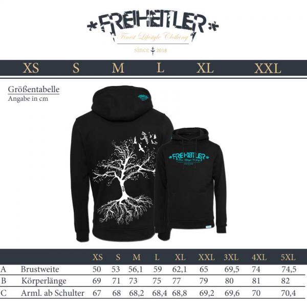 Nature Hoodie "29.565" Schwarz Männer