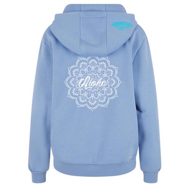 Aloha Kuschel Hoodie Damen Himmel