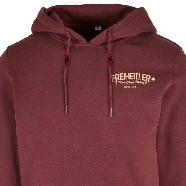 Bio Premium Pusteblume Hoodie Kirsche Unisex