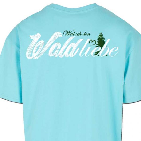 Luxury Wald liebe Oversized T Unisex Bach