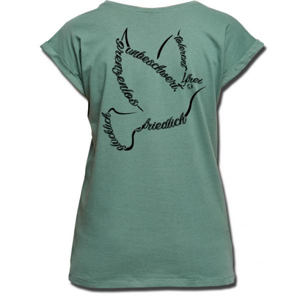 Taube Girlie Blattgrün