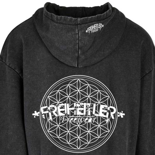 Luxury Blume des Lebens Oversized Used Hoodie Unisex