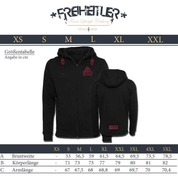 Lagerfeuer Premium Zipper Unisex