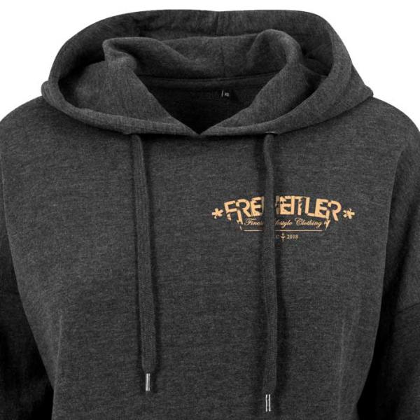 Pusteblume Oversized Hoodie Damen Dark