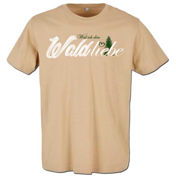 Wald liebe Shirt Holz
