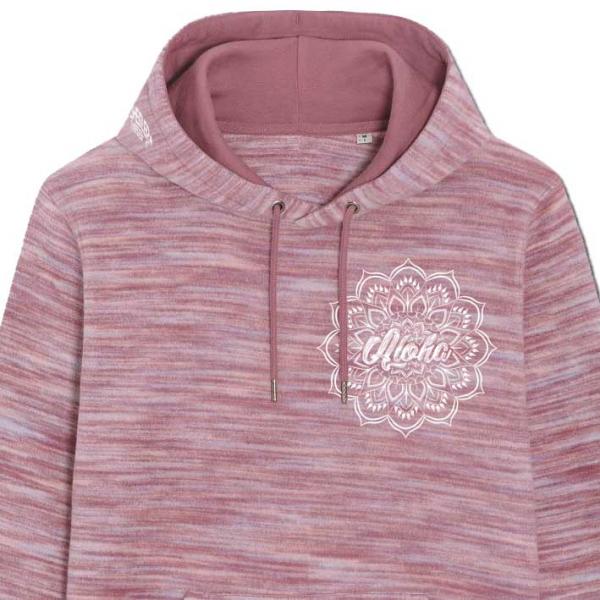 Bio Premium Aloha Hoodie Hibiskus Unisex