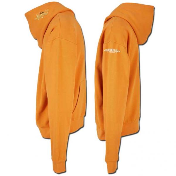 Luxury Karma Oversized Hoodie Orange Unisex