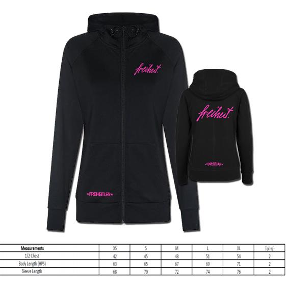 Premium Sports Set Pure Black Pink Damen