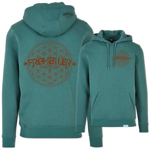 Blume des Lebens Hoodie Waldboden Unisex