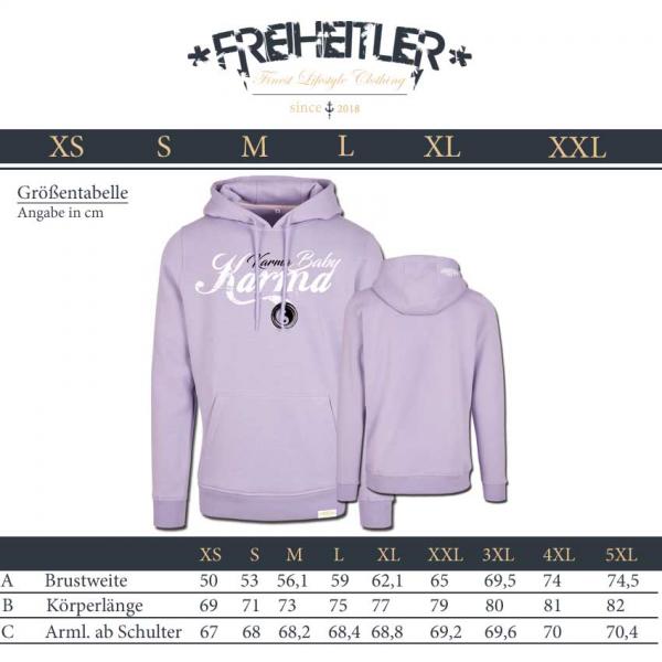 Karma Hoodie Lila Unisex