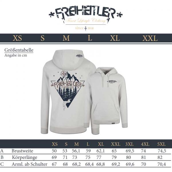 Abenteuer Hoodie Unisex Stein