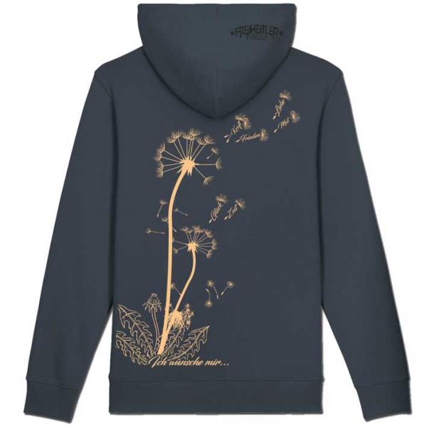 Bio Premium Pusteblume Hoodie Ink Unisex