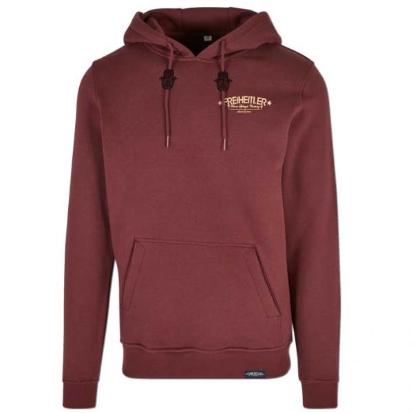 Bio Premium Hand Hoodie Unisex Cherry