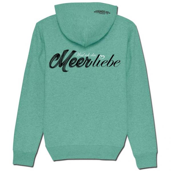 Bio Premium Hoodie Meer liebe Alge Unisex