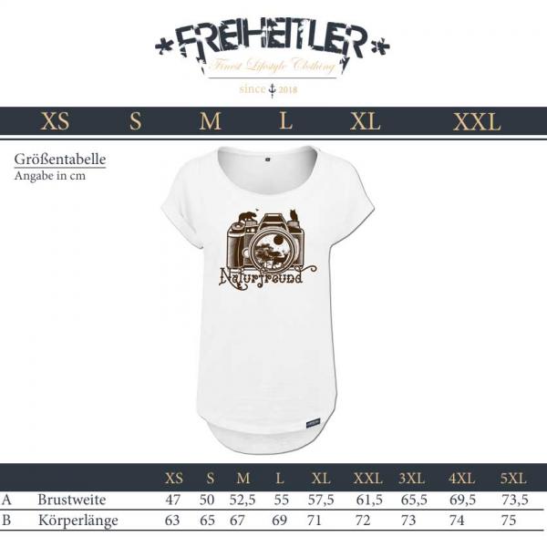 Naturfreund Long Girlie Weiß