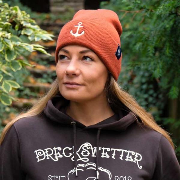 Strickbeanie Anker Stick Rost
