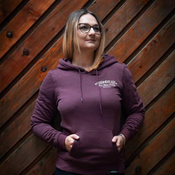 Bio Premium Ladies Hoodie GLH Cherry