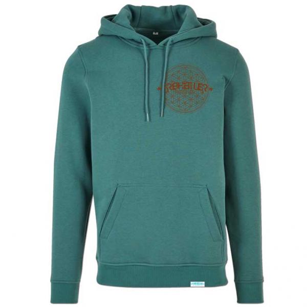 Blume des Lebens Hoodie Waldboden Unisex