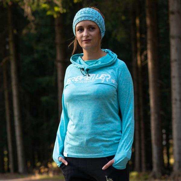 Sports Highneck Hoodie Damen