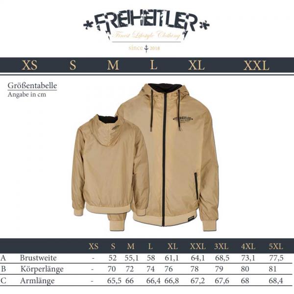 Windbreaker Beige Stick Unisex