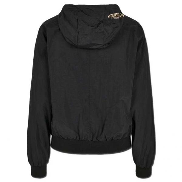 Short Windbreaker Glaube Liebe Hoffnung Stick Black Damen