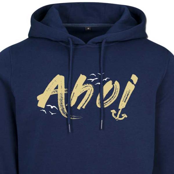 Ahoi Hoodie Unisex Navy
