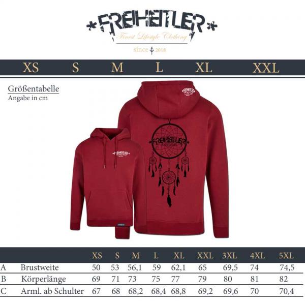 Traumfänger Hoodie Bordeaux Unisex