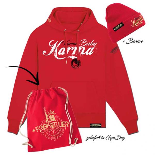 Juwelery Bio Hoodie Red Karma Unisex
