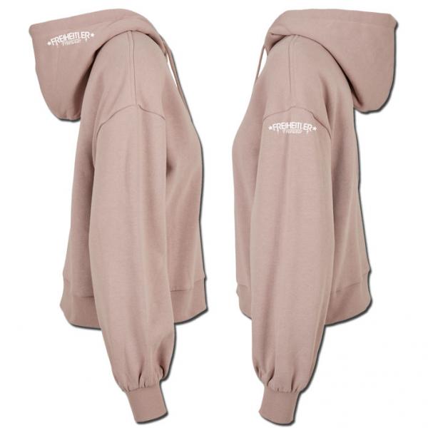 Luxury Bio Oversized Ladies Hoodie Karma ROSE