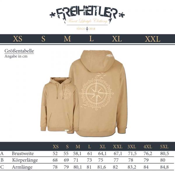 Premium Windrose Hoodie Strand Unisex