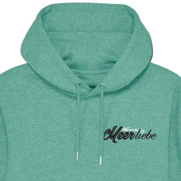 Bio Premium Hoodie Meer liebe Alge Unisex