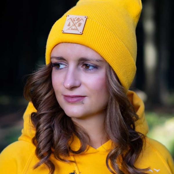 Beanie Gebirgsedition Echtholz