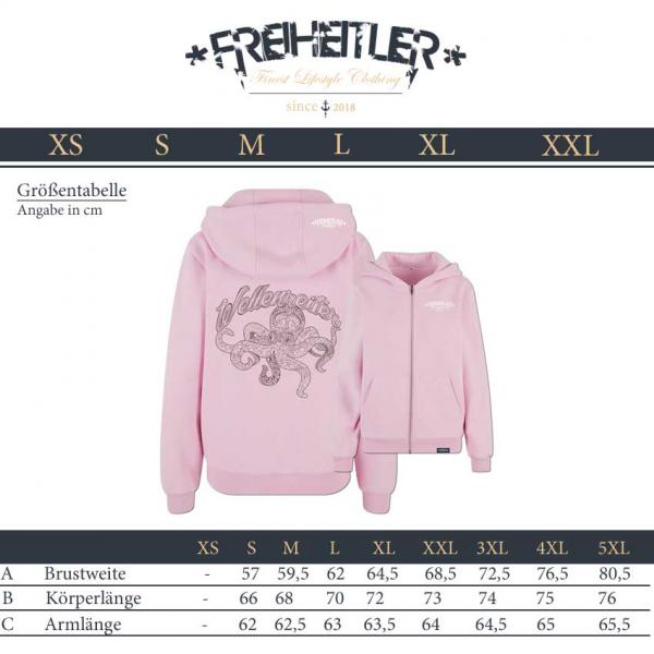 Wellenreiter Kuschel Zipper Flamingo Unisex