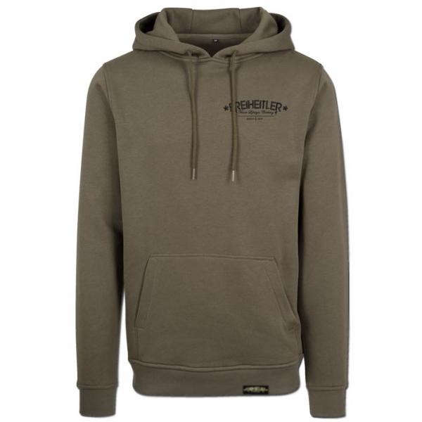 Werte Anker Hoodie Olive Unisex