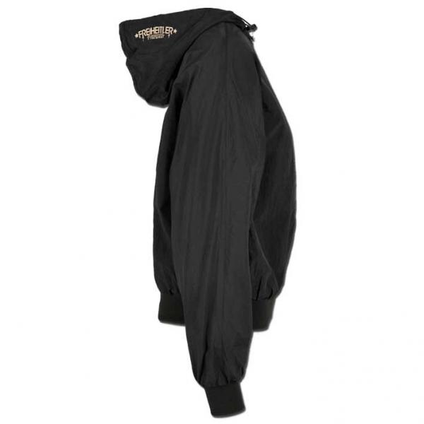 Short Windbreaker Glaube Liebe Hoffnung Stick Black Damen