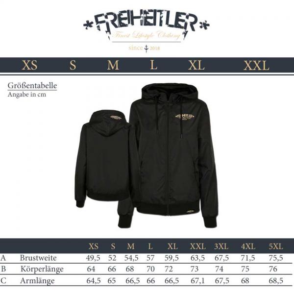 Windbreaker Black Stick Damen