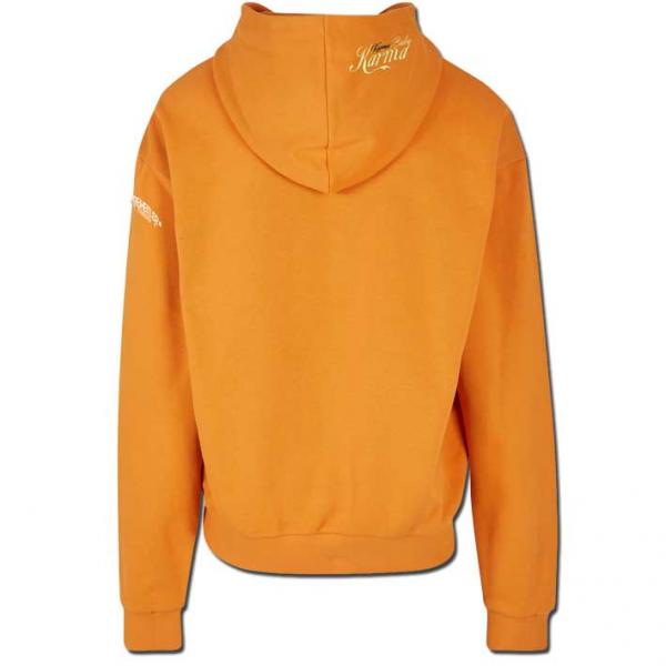 Luxury Karma Oversized Hoodie Orange Unisex
