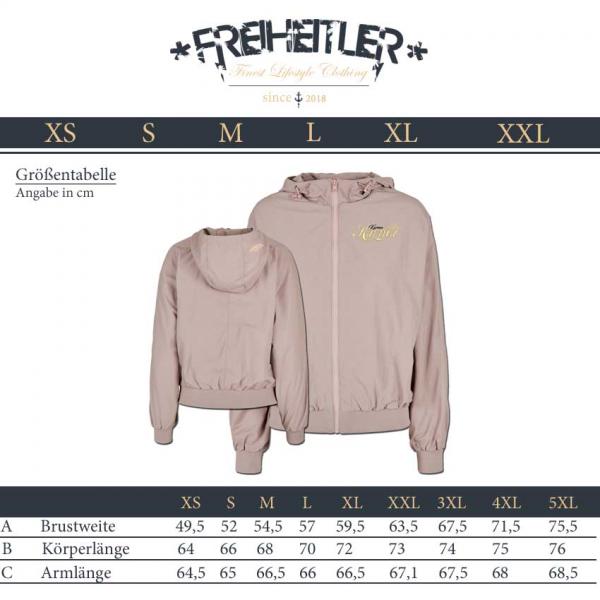 Short Windbreaker Karma Stick Rosa Damen