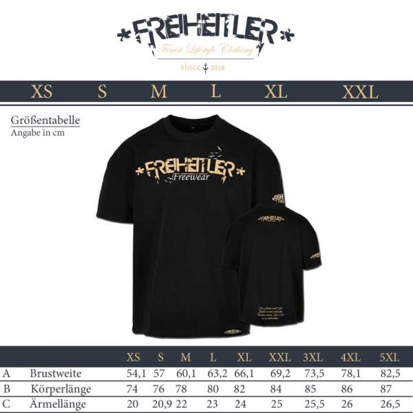 Luxury Oversized T Black Birds Unisex