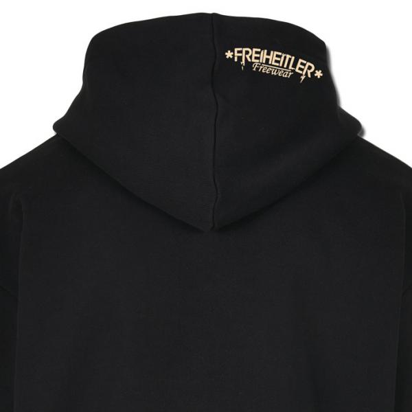 Luxury Oversized Hoodie Black Birds Unisex