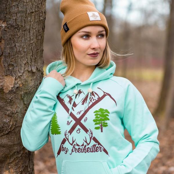 Bio Premium Lifestyle Ladies Hoodie Karibik