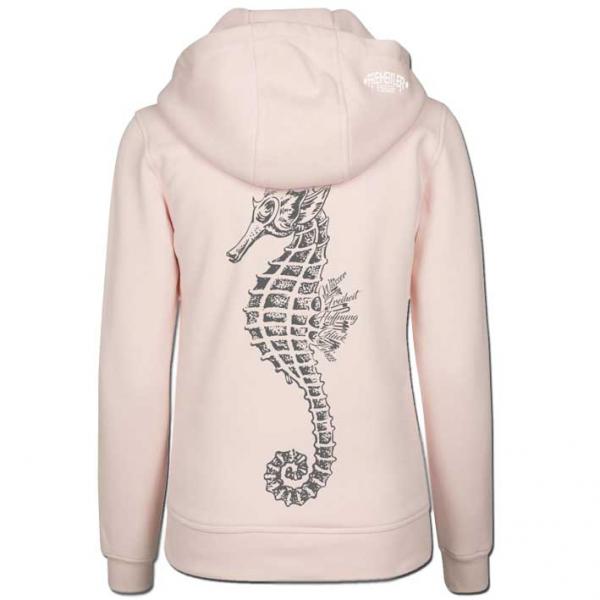 Seepferdchen Hoodie Damen Rosa