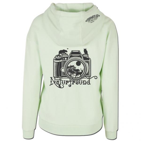 Naturfreund Relaxe Hoodie Damen Minze