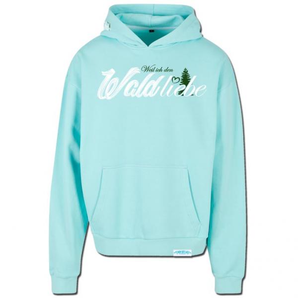 Luxury Wald liebe Oversized Hoodie Unisex Bach