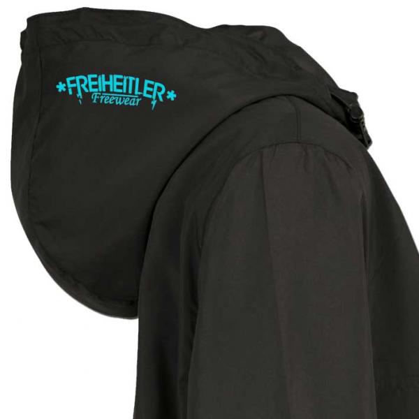 Windbreaker Hoodie Black Arctic Herren