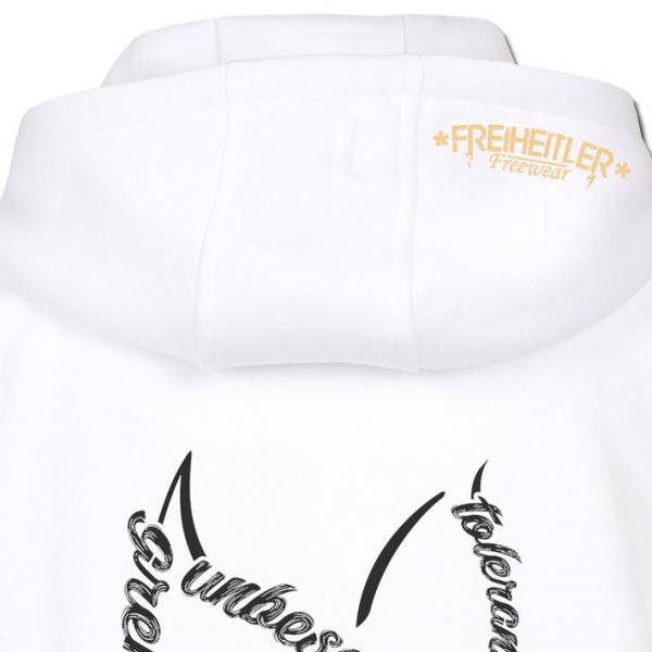 Premium Taube Hoodie Unisex weiß