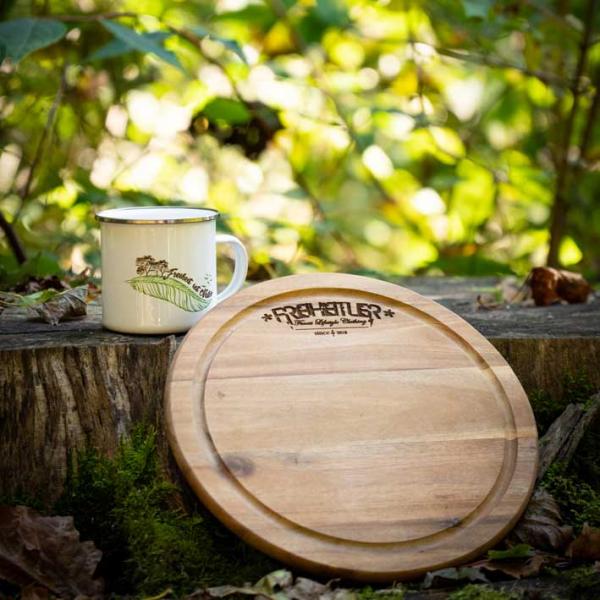 Emaille Tasse Freiheit ist Natur