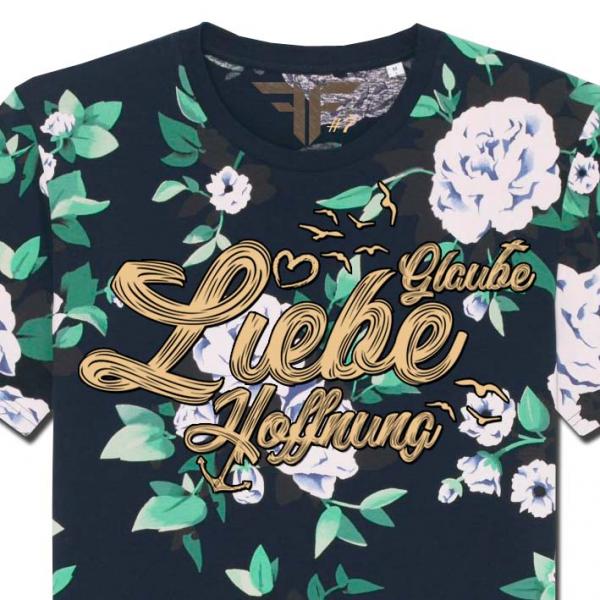 Limited Bio Premium Shirt Glaube Liebe Hoffnung