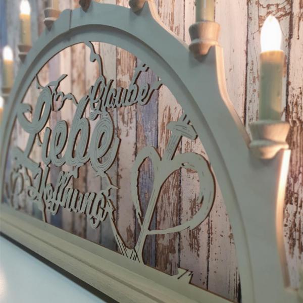 Glaube Liebe Hoffnung Lichterbogen